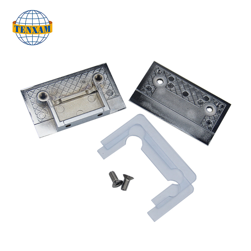 ثقب مزدوج CAMBERED 0 درجة الزجاج المشبك