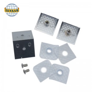 مزدوج الجانبية CAMBERED 90 درجة تثبيت المشبك