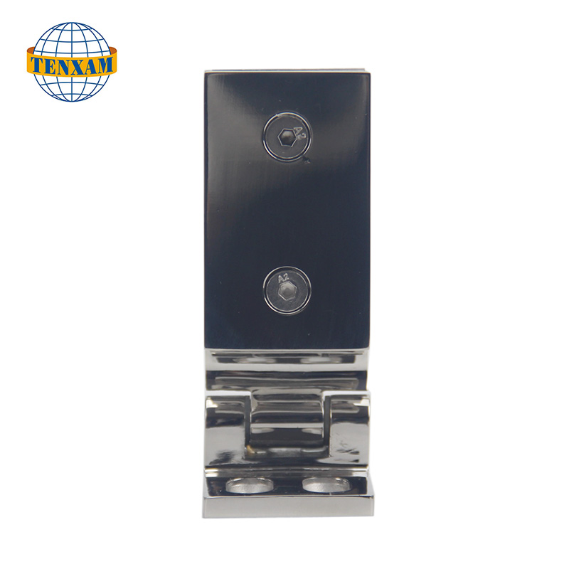 حافة واحدة 90 درجة الزجاج المشبك