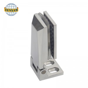 حافة واحدة 90 درجة الزجاج المشبك