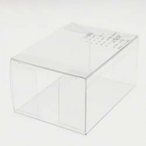 صناديق هدايا بلاستيكية واضحة بالجملة مربع تغليف الفرشاة التغليف