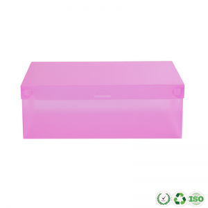 مخصص تم تنظيفها بلاستيك قابلة للطي قابلة للطي عبوة تخزين مربع تخزين