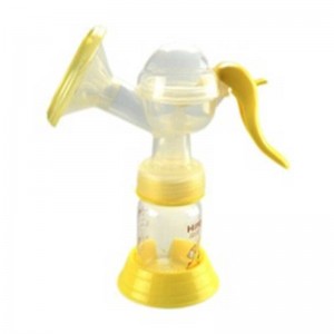 محمولة سيليكون يدوي مستخرج حليب الطفل مضخة الثدي BPA print pattern pattern hygiene مضخة الرضاعة الطبيعية