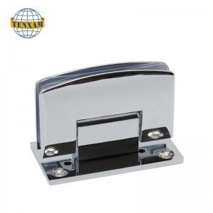 90 درجة جدار إلى باب زجاجي مفصلات الزنك سبيكة الحمام الزجاج المفصل