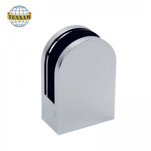 البيع الساخن من الفولاذ المقاوم للصدأ الحمام الزجاجي المشبك الزجاجية سورس إكسسوارات الزجاج المشبك حديدي الزجاج