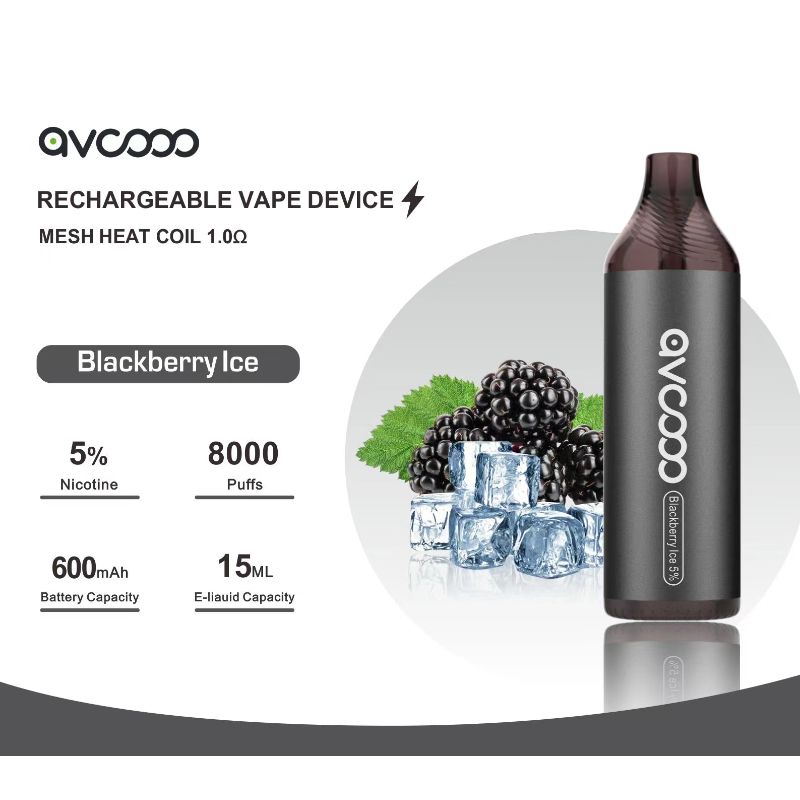 Avcooo recargable vape device 8000 puffs