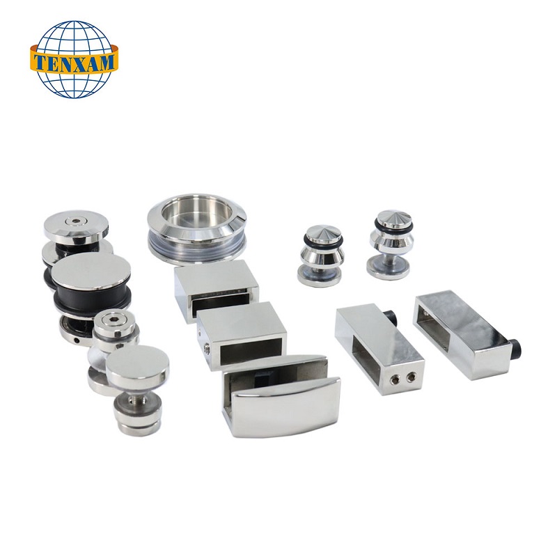 تركيبات أجهزة الباب المنزلق من الفولاذ المقاوم للصدأ مع تجهيزات أجهزة الباب مع الحمام