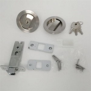 1602 مقبض باب جيب خشب الخشب غير المرئي مع مفاتيح