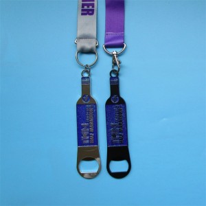 الميدالية المعدنية مع ميداليات ميداليات الزجاجة الجري