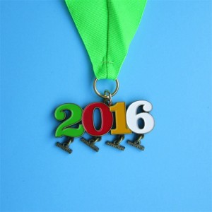 ميدالية مخزون الميدالية الذهبية المعدنية المخصصة للبيع