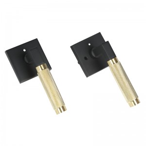 S7137 رافعة الباب المربعة الحديثة للأبواب الداخلية ، مقابض الأبواب الثقيلة