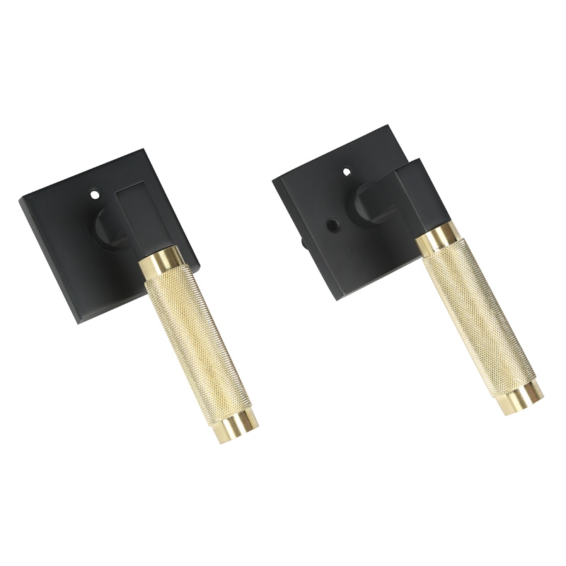 S7137 رافعة الباب المربعة الحديثة للأبواب الداخلية ، مقابض الأبواب الثقيلة