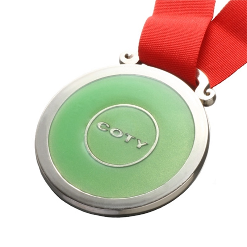 ميداليات الطباعة الوردية للنساء ميدالية ماراثون الرياضة المعدنية مع الشريط