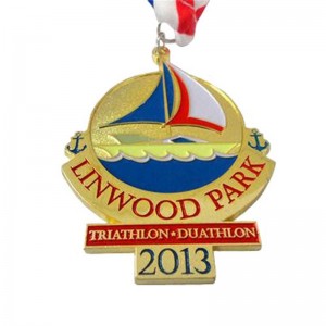 تصميم مخصص ميداليتك الرياضية الخاصة بقطع الميداليات الذهبية للسباحة الجري للرقص