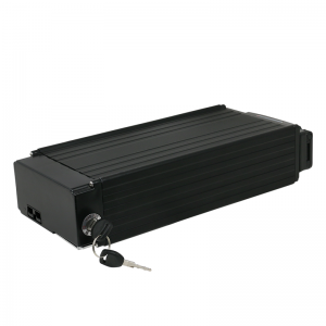 بطارية دراجة كهربائية قابلة لإعادة الشحن 36V/48V/52V Rack Rack Batike Ebike Lithium Lithium لـ ebike