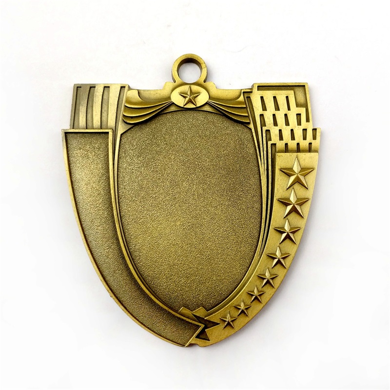 مخزون الميداليات الذهبية قلادة ميدالية مخصصة