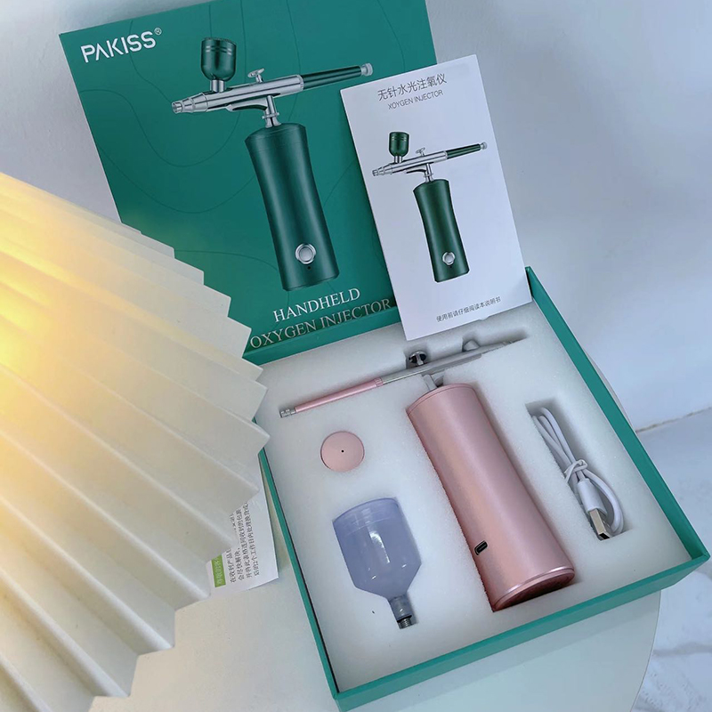 افتح العناية بالبشرة المتقدمة مع حاقن الأكسجين يرفض وضع العناية بالبشرة