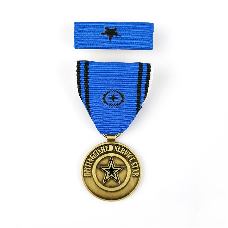 مخصصة ميدالية الشريط المعدني من الحديد كروس الجنود تكريم جائزة حرب الجائزة شارة الميدالية