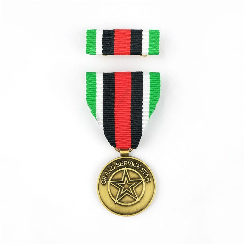 2021 مخصصة ميدالية ميدالية جائزة جائزة جائزة جندي جولد جولد مع صندوق ميدالي