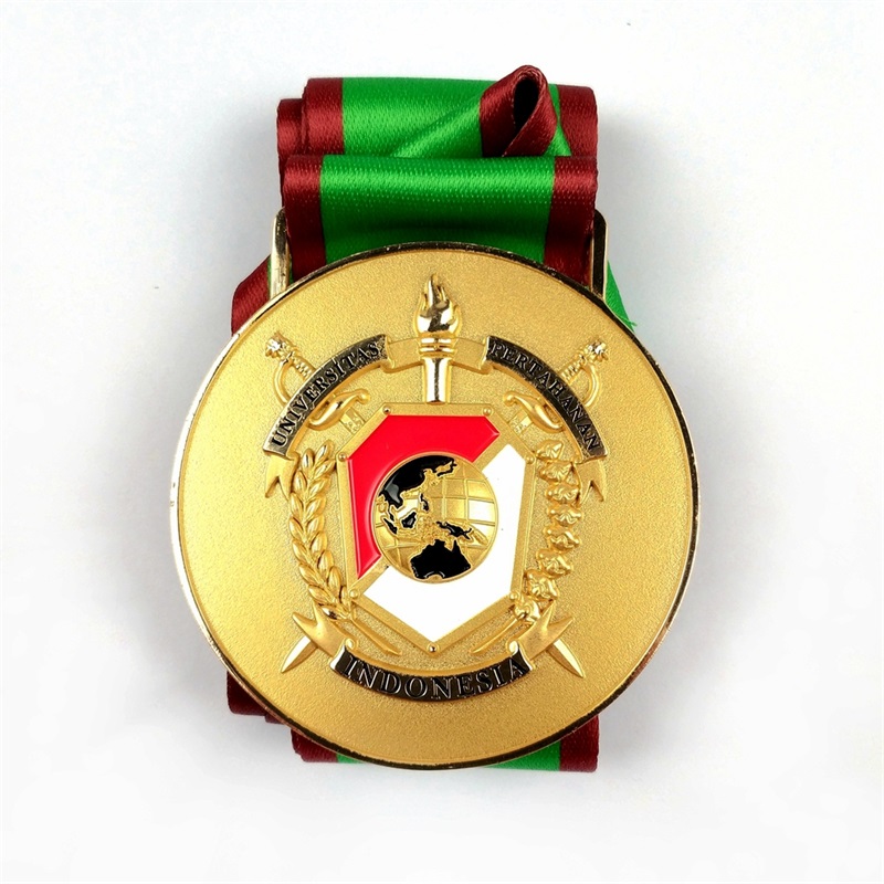 ميدالية الشرف المخصصة لسبائك الزنك تصميم ميدالية مينا الرياضة الناعمة الخاصة بك