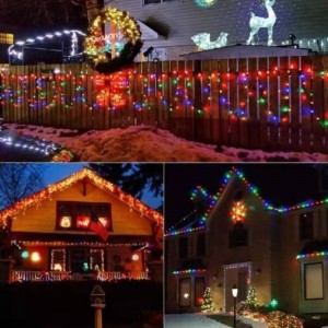 C9 Strawberry Christmas Light مجموعة في الهواء الطلق مقاوم للماء ملون سلسلة ضوء عيد الميلاد
