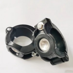 مرشح مطبعة معالجة مياه الصرف الصحي ، فوهة تنظيف مشبك مشبك مشبك فوهة فوهة رذاذ قرص أنابيب الماء المضادة للالتهاب