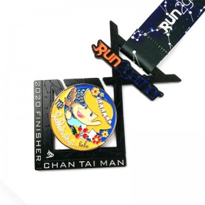 Gag Wholesale Custom Logo Design Metal Metal Alloy Running Marathon Sports Medal