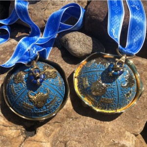 ملون ، طباعة مينا ، طباعة الفراغ ، سبيكة الزنك ، ميدالية رياضية دوارة ، رفع الأثقال ،