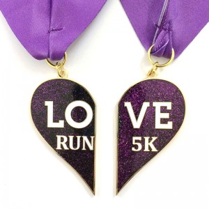 مخصص المعادن المعدنية المصبوب المخصصة ، إدراج معدني مخصص ، ميدالية سباق مخصصة