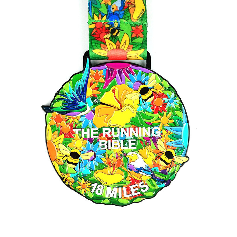 ميداليات مخصصة لسباقات الميداليات المعدنية مخصصة سانتا ميداليات