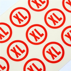 ملصق عالي الجودة مع عدد وملصق تصميم قابل للتخصيص وملصق محمول ومرن