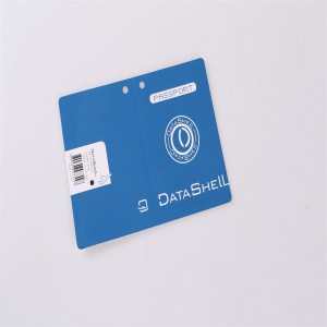 تعليمات بطاقة الورق القابلة للطي مخصصة