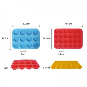 عموم الكعك غير القصصي - قوالب للكعك والكعك ، قوالب الخبز السيليكون ، 12 قوالب دونات ثقب لخبز الخبز كيتو ، الأدوات الأساسية للحفلات و...