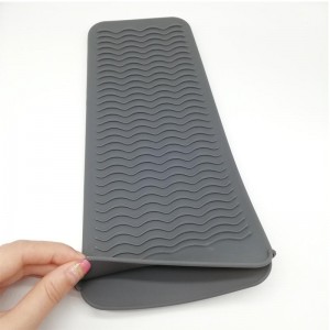 مقاومة السليمة السليمة ، حقيبة حصيرة مقاومة للحرارة المحمولة مقاومة للحرارة ، كرات الشعر سجادة الشعر غير المنقوش لحديد الشباك ، م...