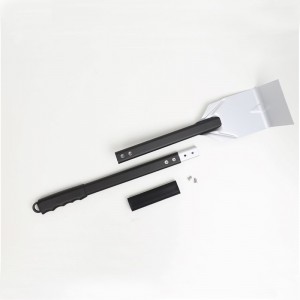 شواية الفحم الرماد أشعل النار مجرفة المداخن مكشطة الشواء شواء الشواء أداة الحديد شواء الكشف عن طريق الكفاءة لعبة البوكر لبيتزا مو...