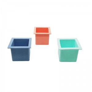 قوالب صينية كبيرة من سيليكون ثلج مكعب BPA خالية من صينية ثقب مربع مربع مرنة ، سهلة الإفراج عن الجليد ذوبان بطيء ، للويسكي ، الكوكتيل...