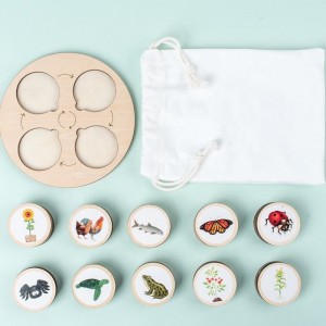 أطفال التنوير الخشبي \\\\\\\\\\\\ ألعاب DIY Yizhi لغز