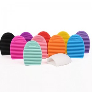 مكياج فرشاة منظف حصيرة السيليكون مستحضرات تجميل تنظيف لوحة الغسيل