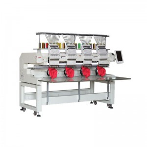 آلة تطريز محوسبة عالية السرعة أربعة رأس