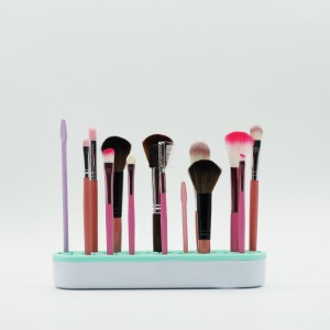 حامل فرشاة ماكياج السيليكون ، منظم فرشاة ماكياج السيليكون ، منظم فرشاة الأظافر متعدد الأغراض لخياطة أدوات الحروف ، فرش الطلاء ، ت...