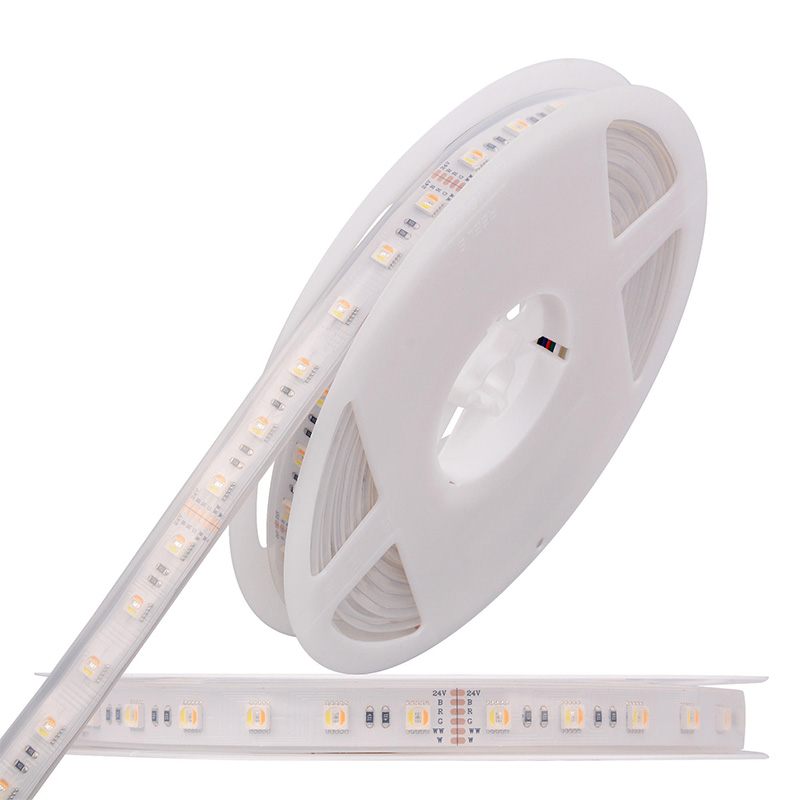 5050 60leds/m wrgbww شريط LED