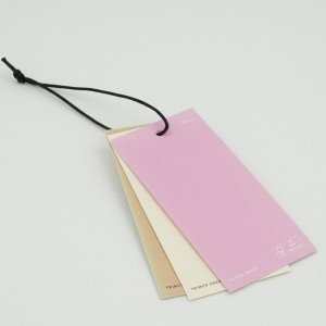 Hangtag طباعة مخصصة