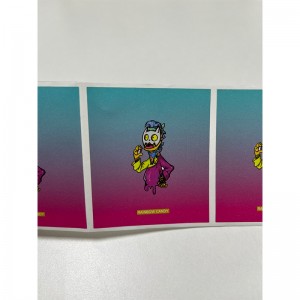 ملصق متفرغ متدرج