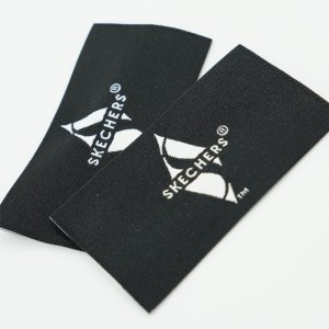 تصميمات الملابس بالجملة تصميمات الشعار المخصصة قميص قميص العلامات ملابس القطن العلامة التجارية ملصقات الملابس المنسوجة البيئة و...