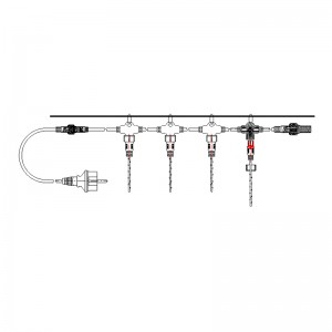 مجموعة ضوء عيد الميلاد LED