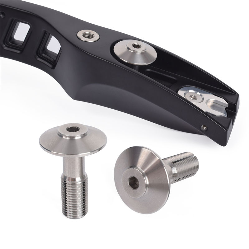 Recurve Risers Risers المسمار البراغي