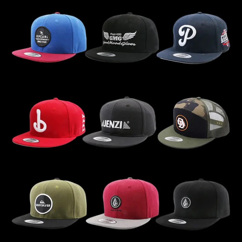 Gorra de Camionero Hat Oem Gorras Originales Trucker Hats Custom Baseball Caps مجهزة Snap Back Dad Cap