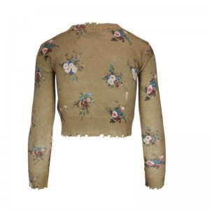 مصمم نمط الموضة بالجملة سولوفر سترة طويلة الأكمام