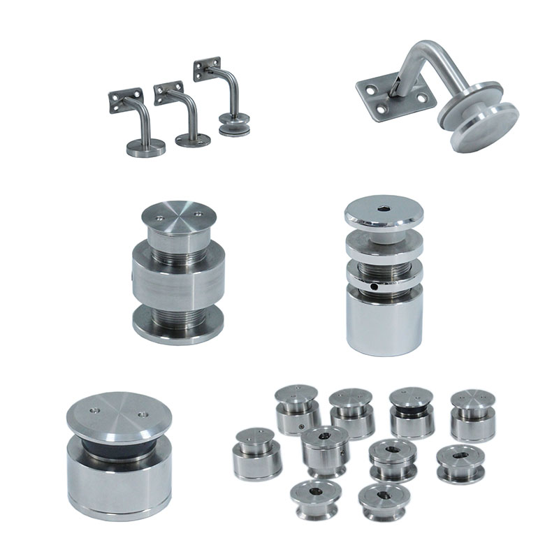 سلالم ملحقات حديدي الفولاذ المقاوم للصدأ والسلالم والملحقات الزجاجية