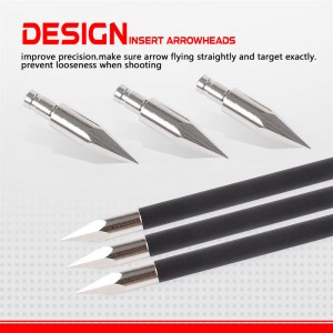 ELONGARROW 151061 65 GRAIN TROWHEARS لـ ID4.2MM ARROW BOLTS